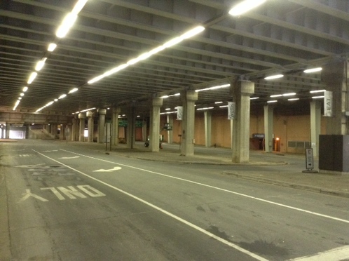 Underground parking zone